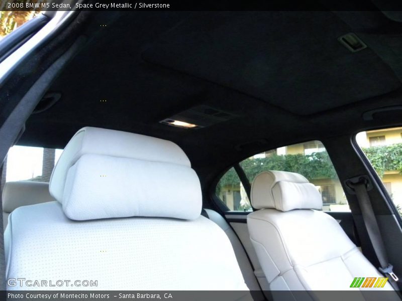 Space Grey Metallic / Silverstone 2008 BMW M5 Sedan