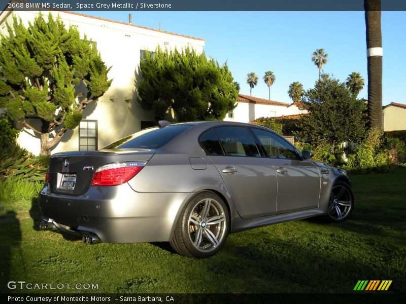 Space Grey Metallic / Silverstone 2008 BMW M5 Sedan