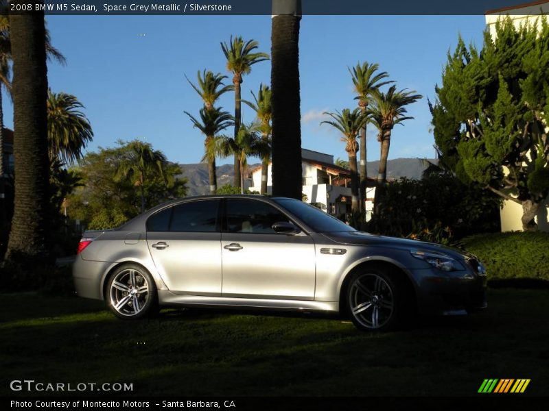 Space Grey Metallic / Silverstone 2008 BMW M5 Sedan
