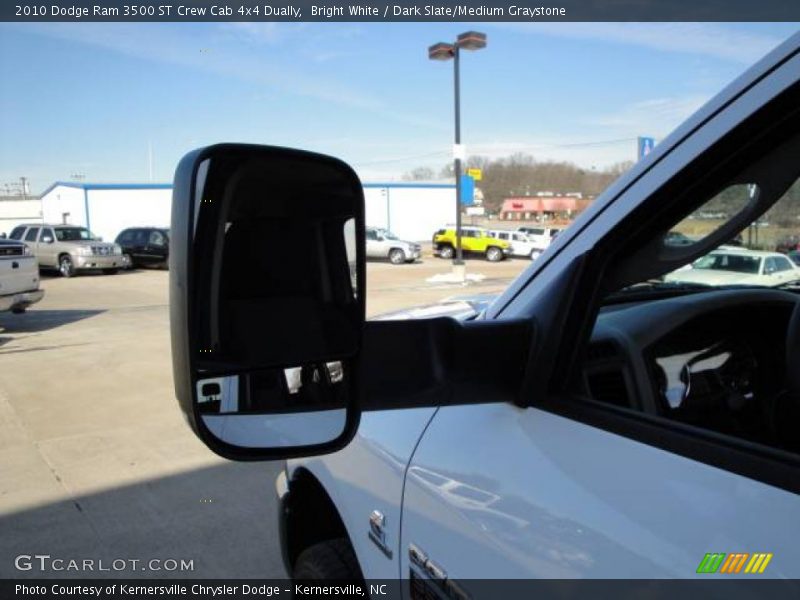 Bright White / Dark Slate/Medium Graystone 2010 Dodge Ram 3500 ST Crew Cab 4x4 Dually