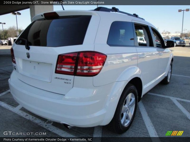 Stone White / Dark Slate Gray/Light Graystone 2009 Dodge Journey SXT