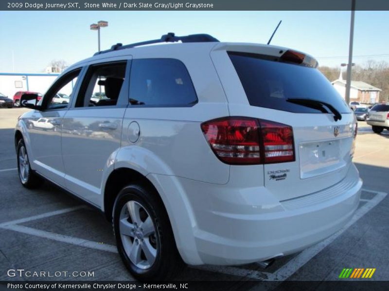 Stone White / Dark Slate Gray/Light Graystone 2009 Dodge Journey SXT