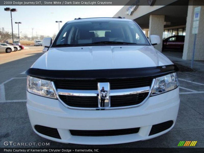 Stone White / Dark Slate Gray/Light Graystone 2009 Dodge Journey SXT