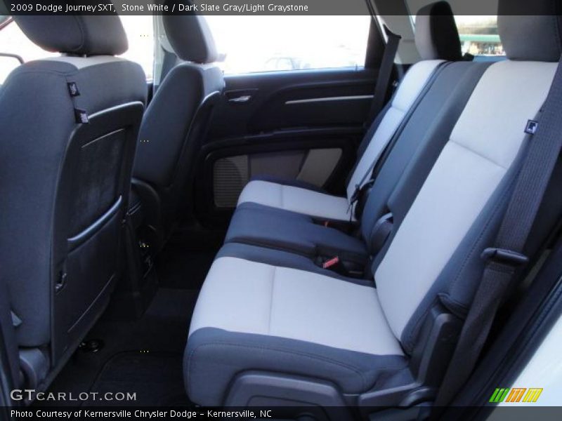 Stone White / Dark Slate Gray/Light Graystone 2009 Dodge Journey SXT