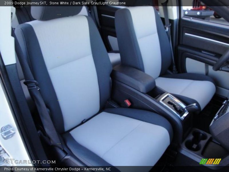Stone White / Dark Slate Gray/Light Graystone 2009 Dodge Journey SXT