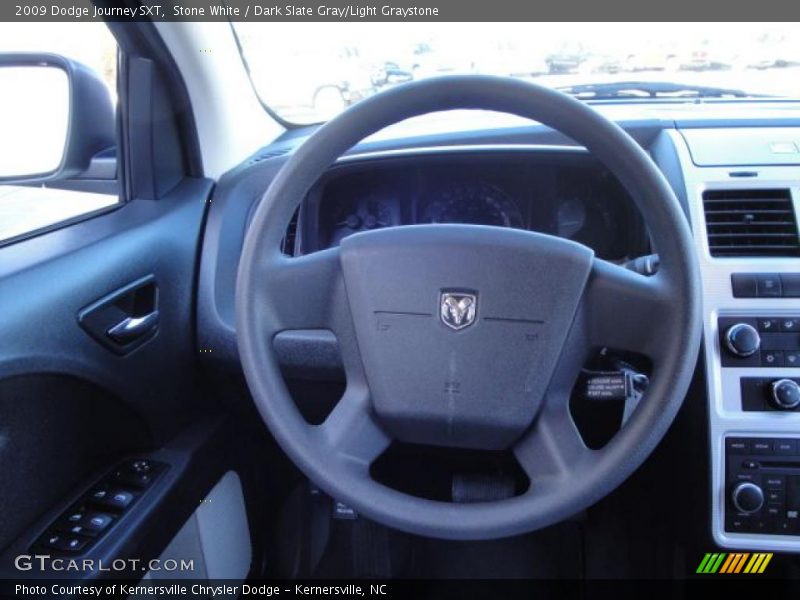 Stone White / Dark Slate Gray/Light Graystone 2009 Dodge Journey SXT