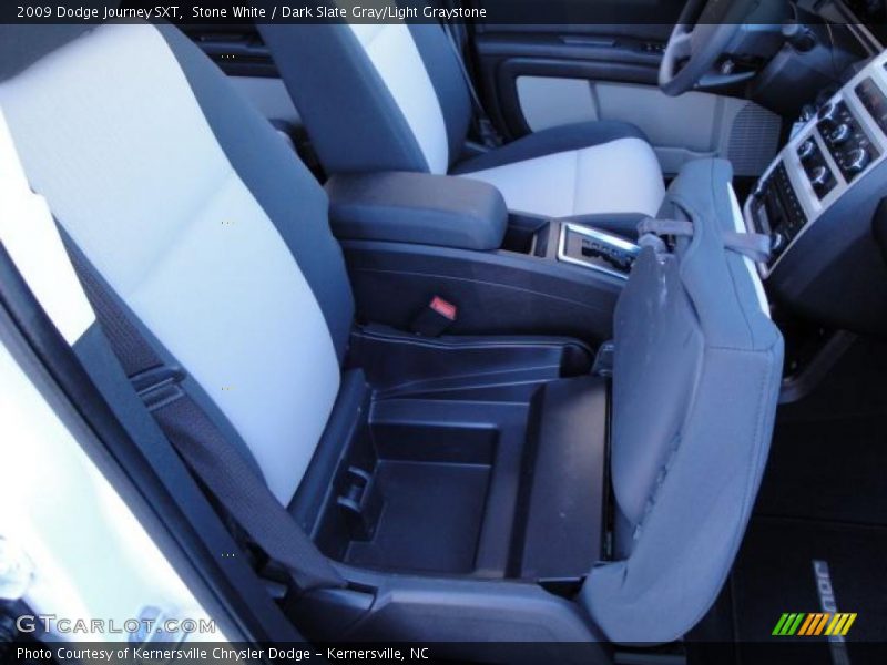 Stone White / Dark Slate Gray/Light Graystone 2009 Dodge Journey SXT