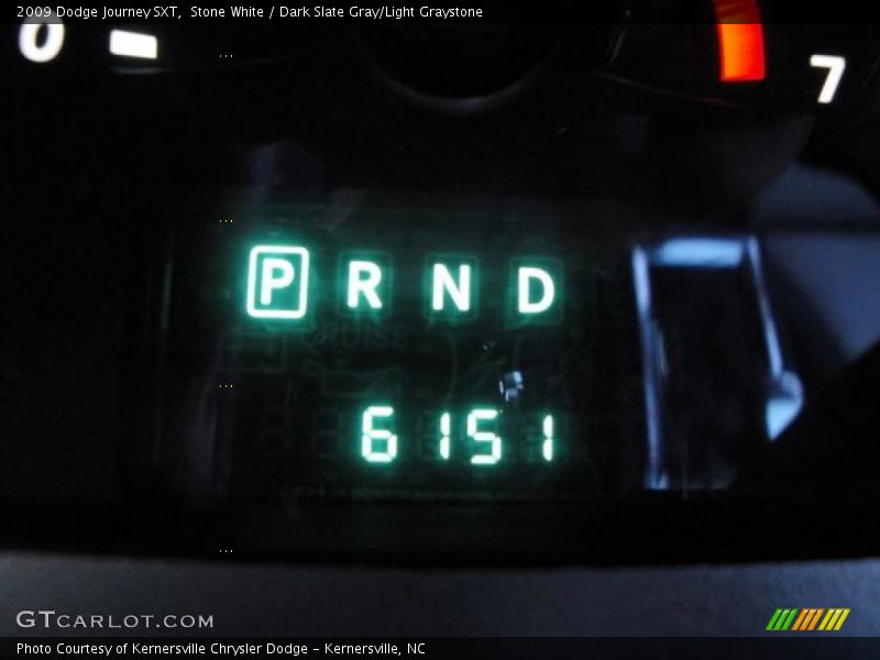 Stone White / Dark Slate Gray/Light Graystone 2009 Dodge Journey SXT