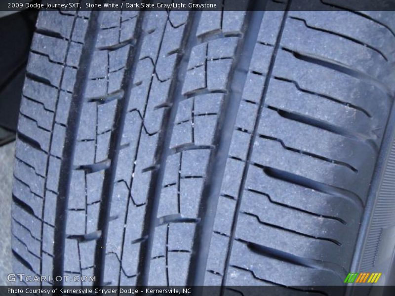 Stone White / Dark Slate Gray/Light Graystone 2009 Dodge Journey SXT