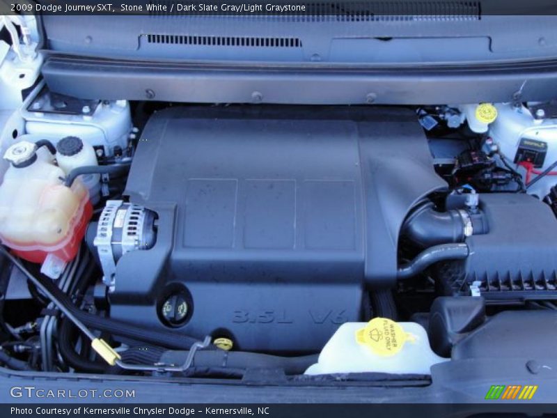 Stone White / Dark Slate Gray/Light Graystone 2009 Dodge Journey SXT