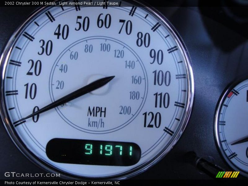 Light Almond Pearl / Light Taupe 2002 Chrysler 300 M Sedan