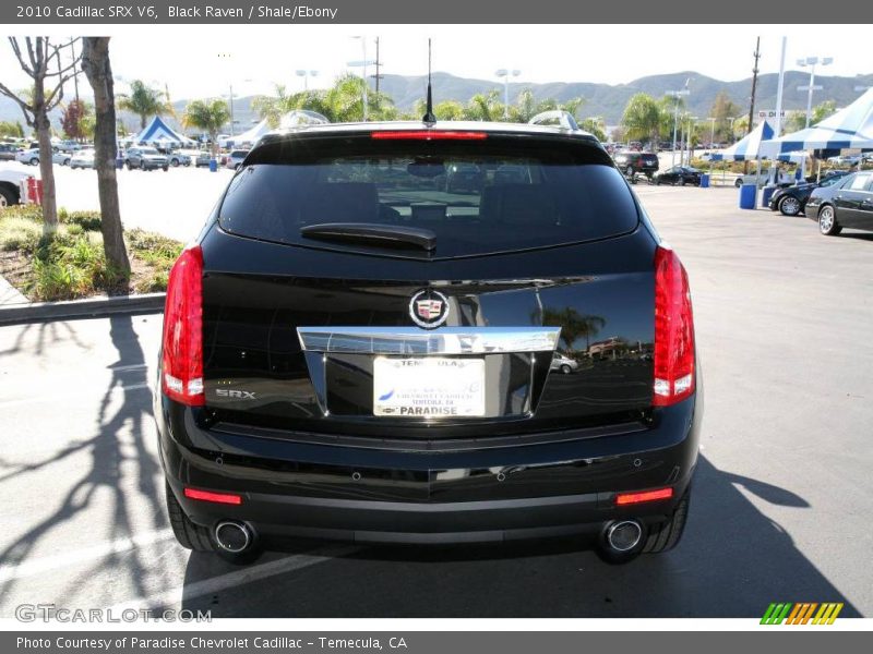 Black Raven / Shale/Ebony 2010 Cadillac SRX V6