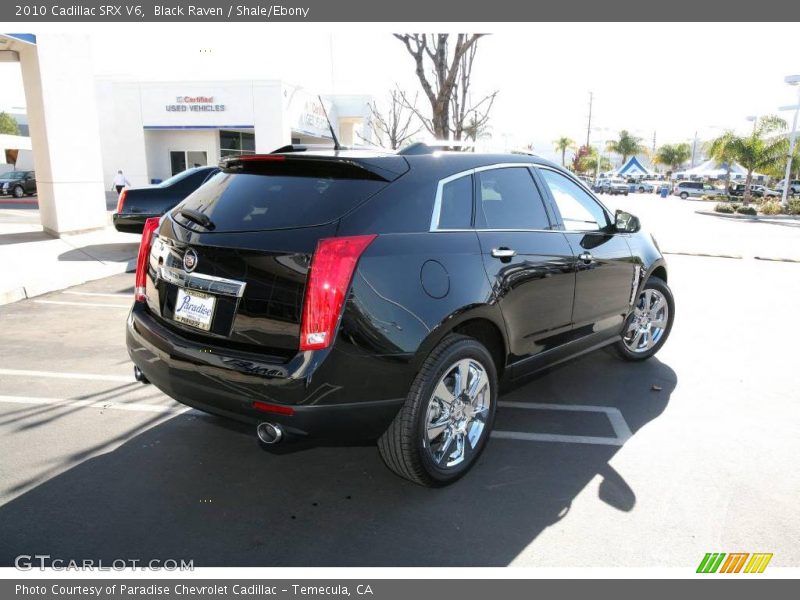 Black Raven / Shale/Ebony 2010 Cadillac SRX V6