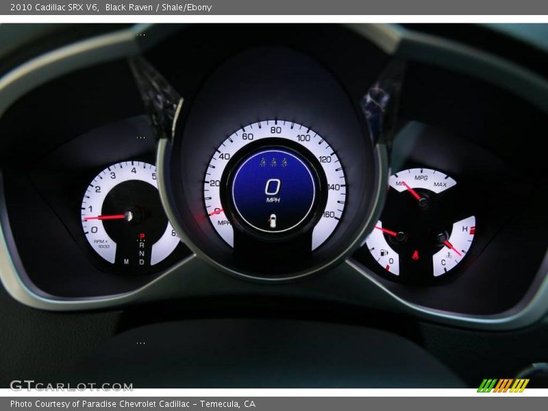 Black Raven / Shale/Ebony 2010 Cadillac SRX V6