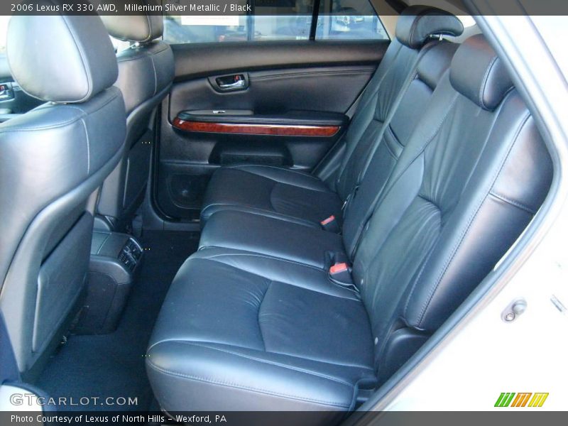 Millenium Silver Metallic / Black 2006 Lexus RX 330 AWD