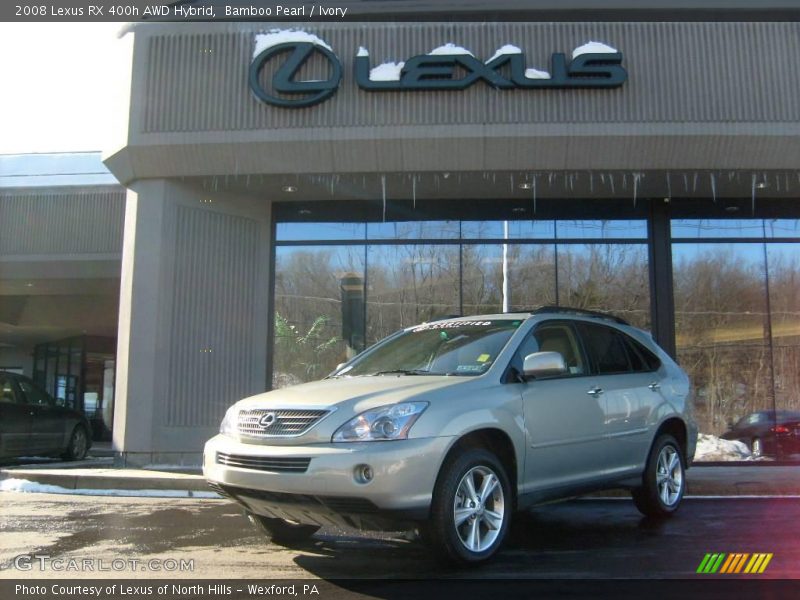 Bamboo Pearl / Ivory 2008 Lexus RX 400h AWD Hybrid