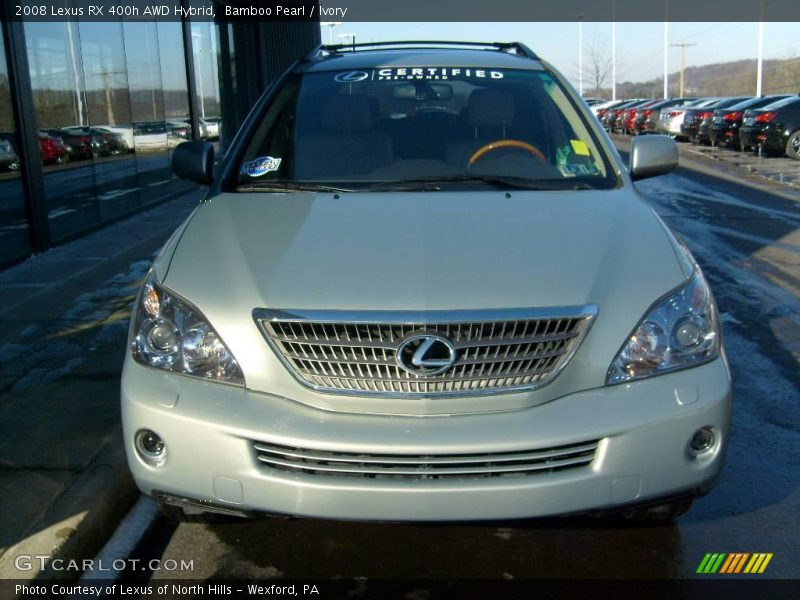 Bamboo Pearl / Ivory 2008 Lexus RX 400h AWD Hybrid