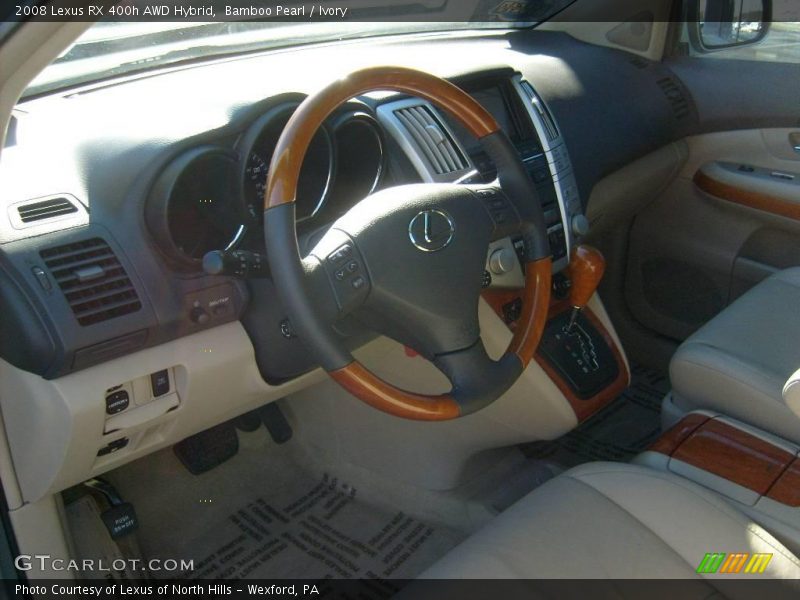 Bamboo Pearl / Ivory 2008 Lexus RX 400h AWD Hybrid