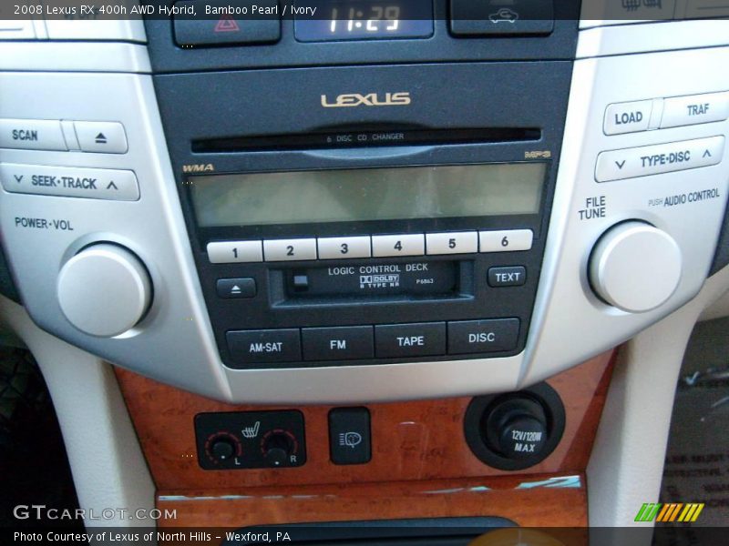 Bamboo Pearl / Ivory 2008 Lexus RX 400h AWD Hybrid