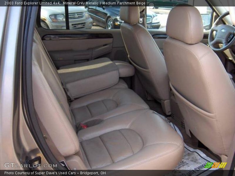 Mineral Grey Metallic / Medium Parchment Beige 2003 Ford Explorer Limited 4x4