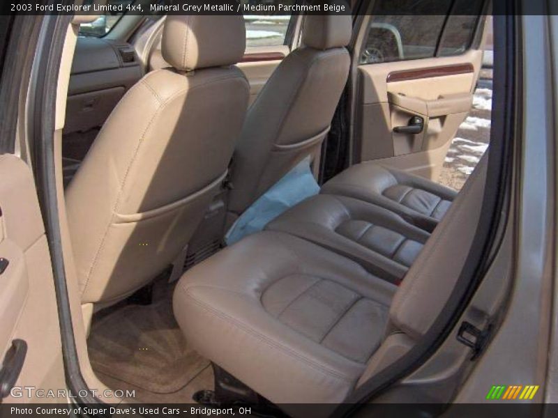 Mineral Grey Metallic / Medium Parchment Beige 2003 Ford Explorer Limited 4x4