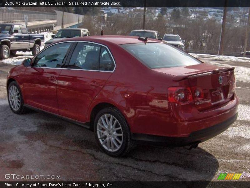 Salsa Red / Anthracite Black 2006 Volkswagen Jetta GLI Sedan