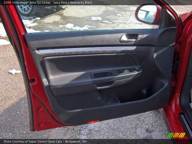 Salsa Red / Anthracite Black 2006 Volkswagen Jetta GLI Sedan