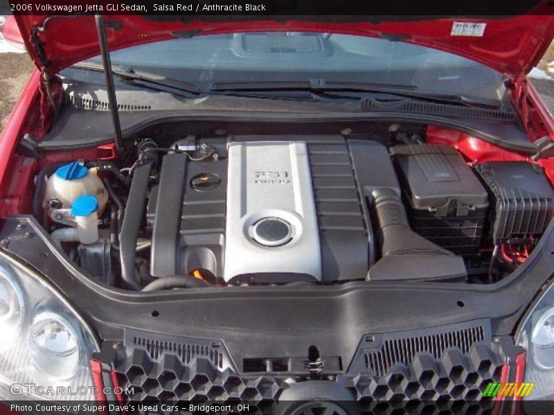 Salsa Red / Anthracite Black 2006 Volkswagen Jetta GLI Sedan