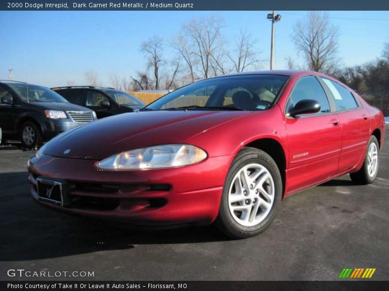 Dark Garnet Red Metallic / Medium Quartz 2000 Dodge Intrepid