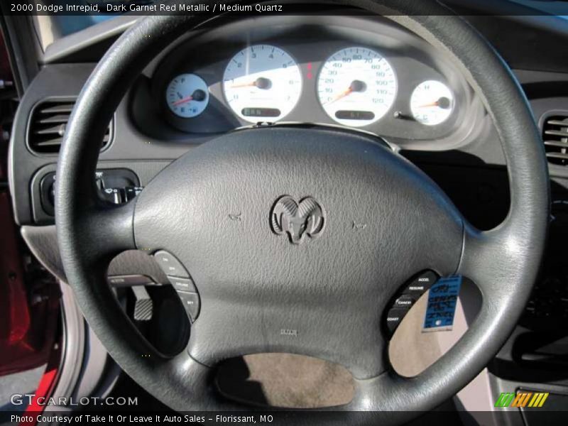 Dark Garnet Red Metallic / Medium Quartz 2000 Dodge Intrepid
