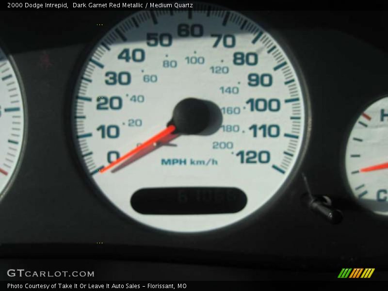 Dark Garnet Red Metallic / Medium Quartz 2000 Dodge Intrepid