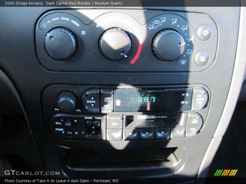 Dark Garnet Red Metallic / Medium Quartz 2000 Dodge Intrepid