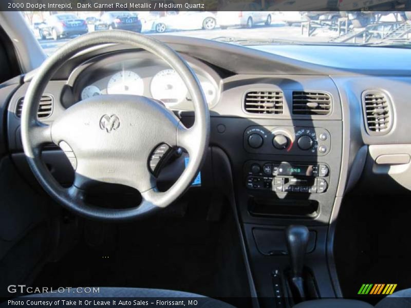 Dark Garnet Red Metallic / Medium Quartz 2000 Dodge Intrepid