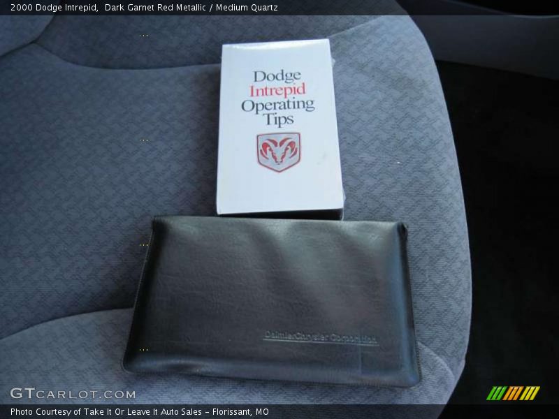 Dark Garnet Red Metallic / Medium Quartz 2000 Dodge Intrepid