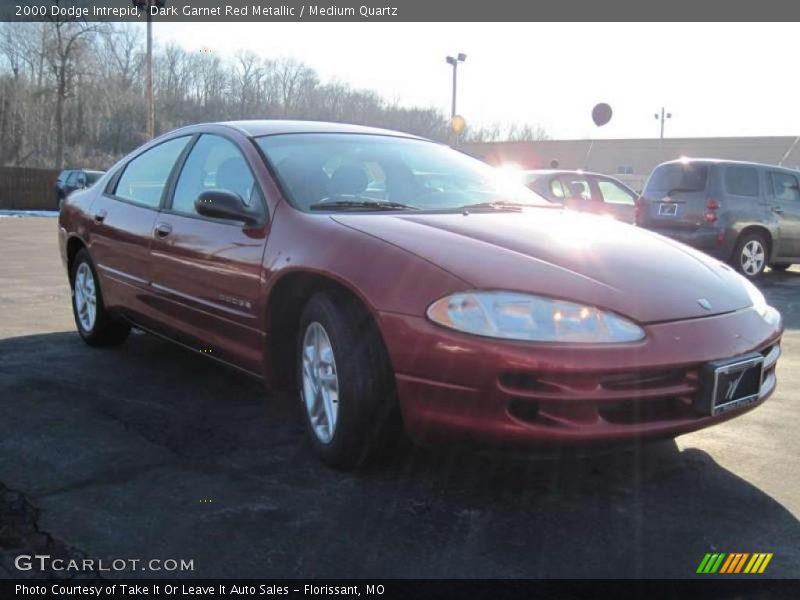 Dark Garnet Red Metallic / Medium Quartz 2000 Dodge Intrepid