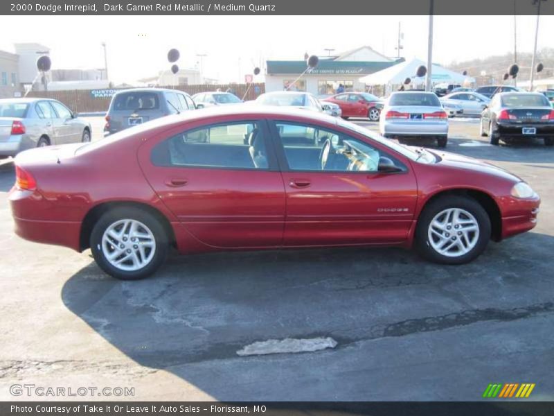 Dark Garnet Red Metallic / Medium Quartz 2000 Dodge Intrepid