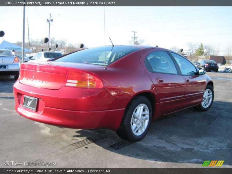 Dark Garnet Red Metallic / Medium Quartz 2000 Dodge Intrepid