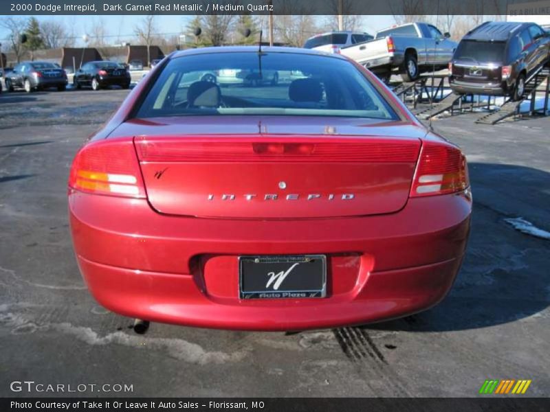 Dark Garnet Red Metallic / Medium Quartz 2000 Dodge Intrepid