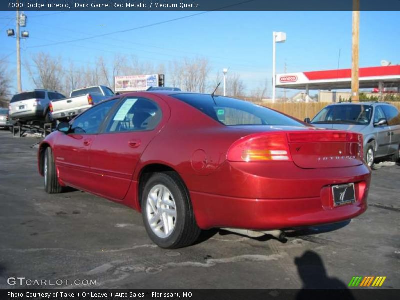 Dark Garnet Red Metallic / Medium Quartz 2000 Dodge Intrepid