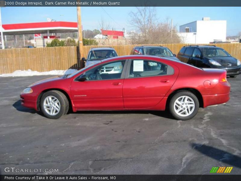 Dark Garnet Red Metallic / Medium Quartz 2000 Dodge Intrepid