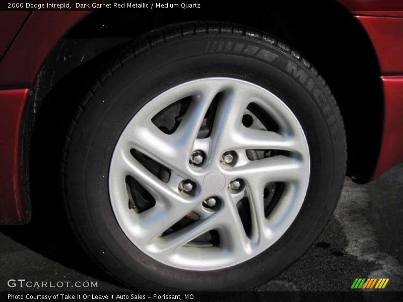 Dark Garnet Red Metallic / Medium Quartz 2000 Dodge Intrepid