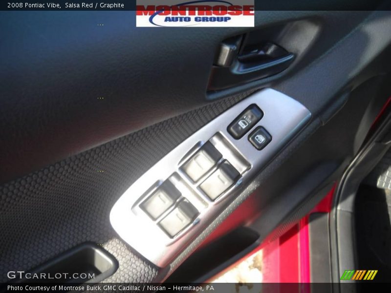 Salsa Red / Graphite 2008 Pontiac Vibe