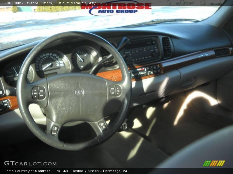 Platinum Metallic / Gray 2005 Buick LeSabre Custom
