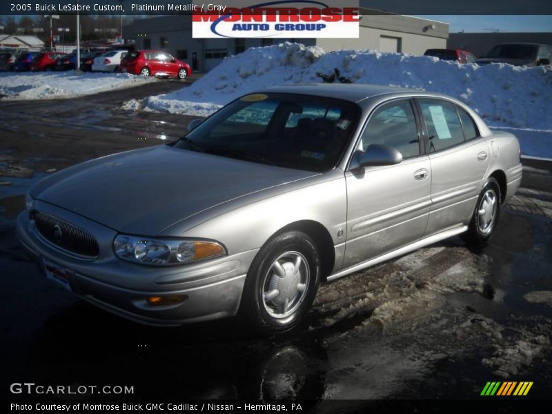 Platinum Metallic / Gray 2005 Buick LeSabre Custom