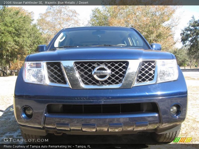 Majestic Blue Metallic / Desert 2006 Nissan Pathfinder SE