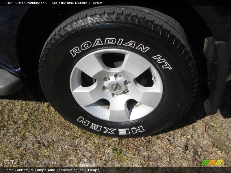 Majestic Blue Metallic / Desert 2006 Nissan Pathfinder SE