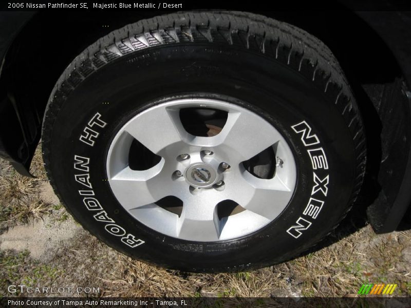 Majestic Blue Metallic / Desert 2006 Nissan Pathfinder SE