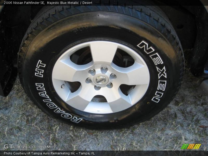 Majestic Blue Metallic / Desert 2006 Nissan Pathfinder SE