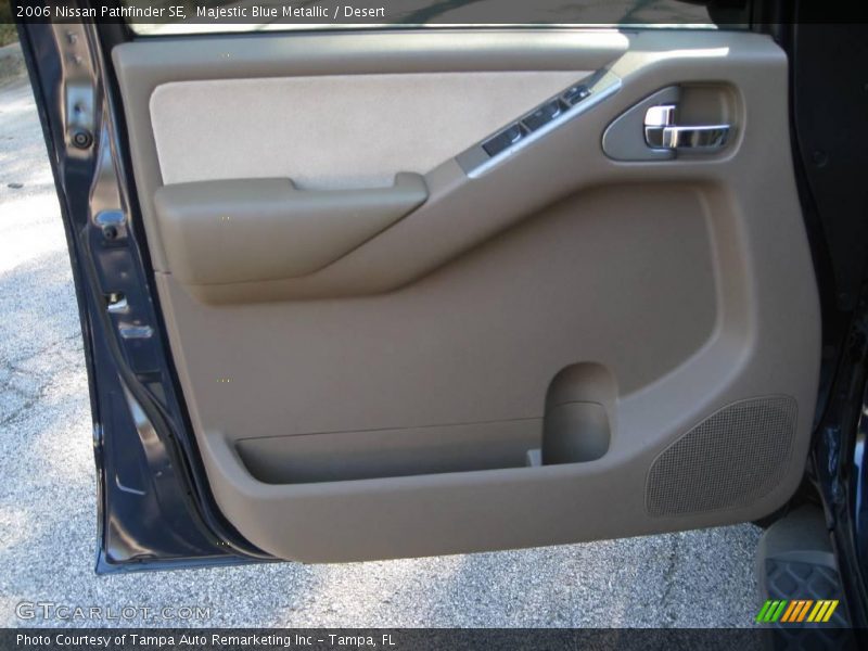 Majestic Blue Metallic / Desert 2006 Nissan Pathfinder SE