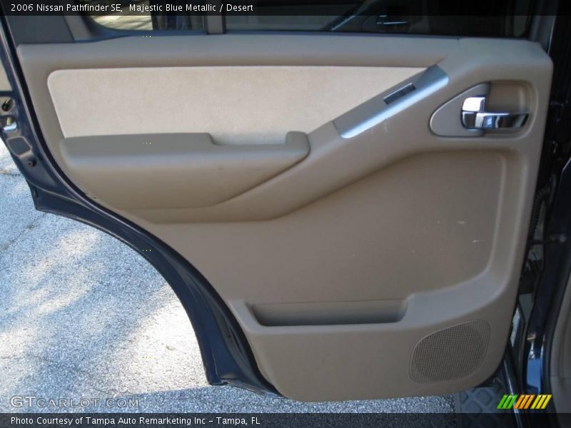 Majestic Blue Metallic / Desert 2006 Nissan Pathfinder SE